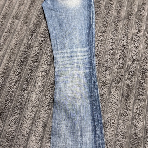 Miss Me Dark Blue Mid-Rise Bootcut Jeans. SZ26 - Picture 7 of 8